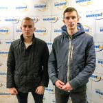 Organizatorzy Memoriału Krystian Kaźmierczak oraz Jeremiasz Grela