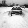 fot. Jerzy Meger - Uroki zimy-Brzeźno bez dojazdu do głównej drogi. Tak BYŁO....